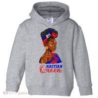Haitian Queen Black Woman Haiti Independence Day Toddler Hoodie thumb 0
