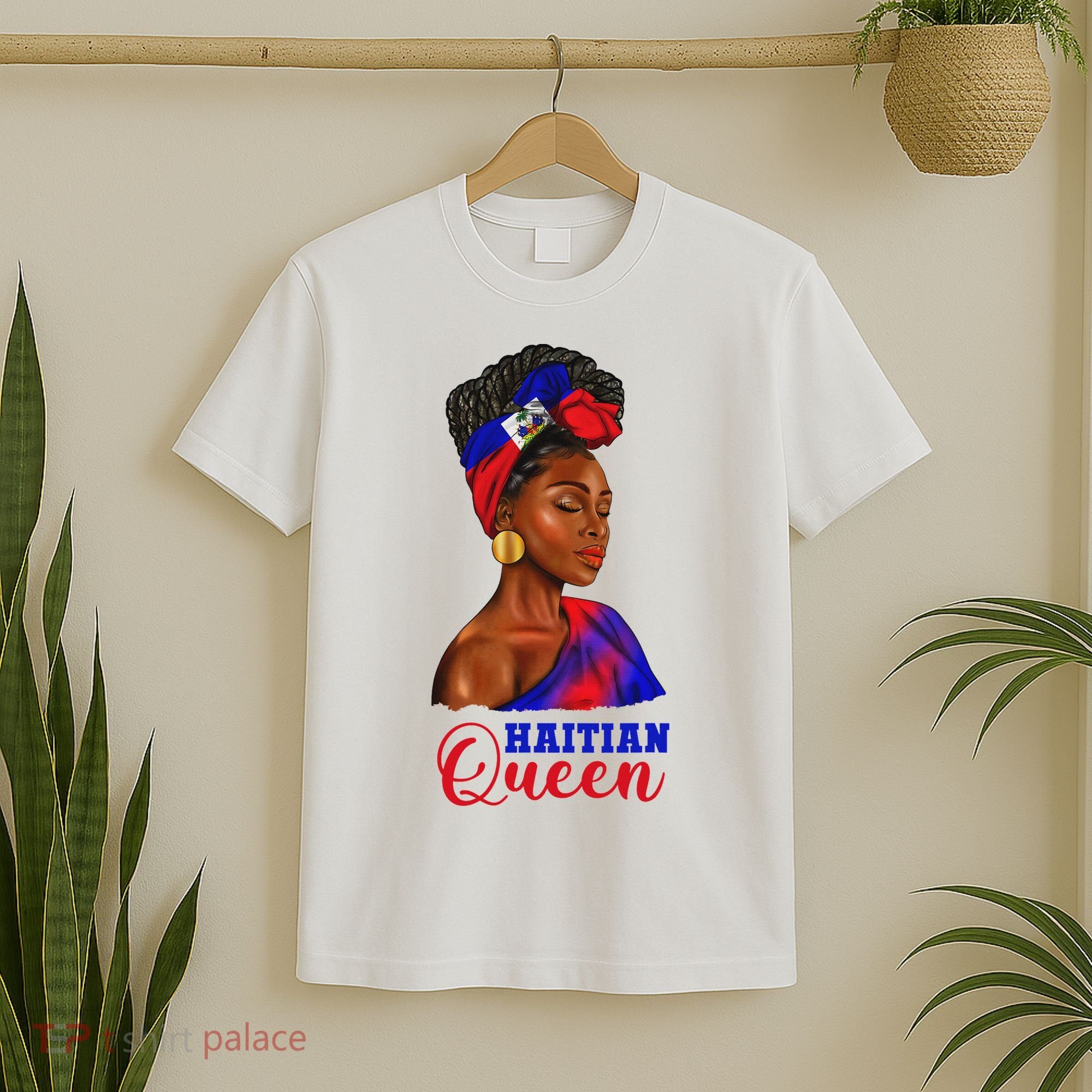 Haitian Queen Black Woman Haiti Independence Day T-Shirt