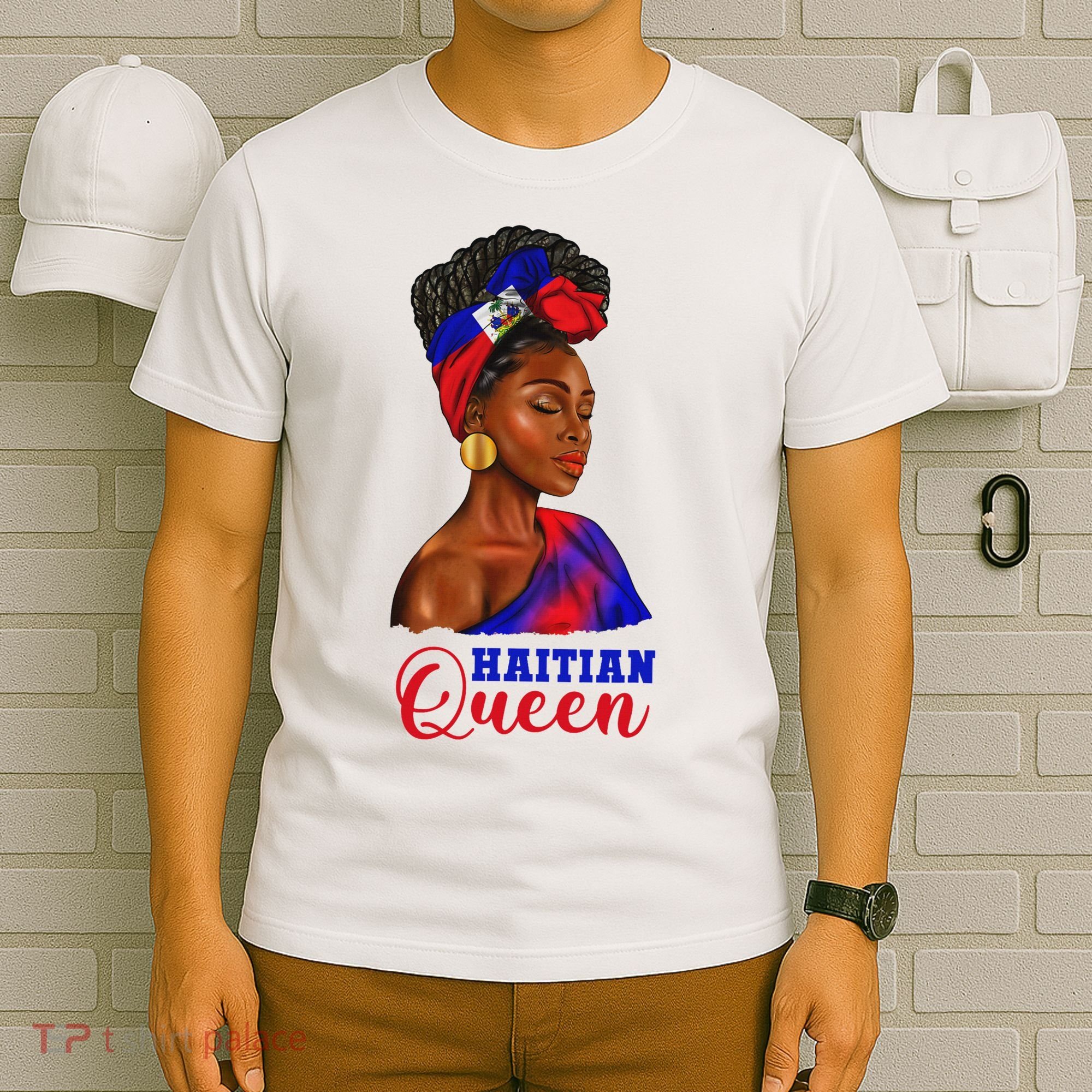 Haitian Queen Black Woman Haiti Independence Day T-Shirt