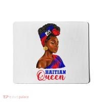 Haitian Queen Black Woman Haiti Independence Day Mousepad thumb 0
