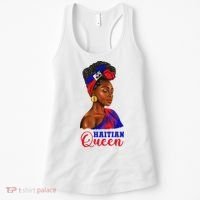 Haitian Queen Black Woman Haiti Independence Day Women's Tank Top thumb 0