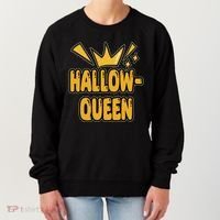 Hallow Queen Halloween Lover Women's Sweatshirt thumb 0