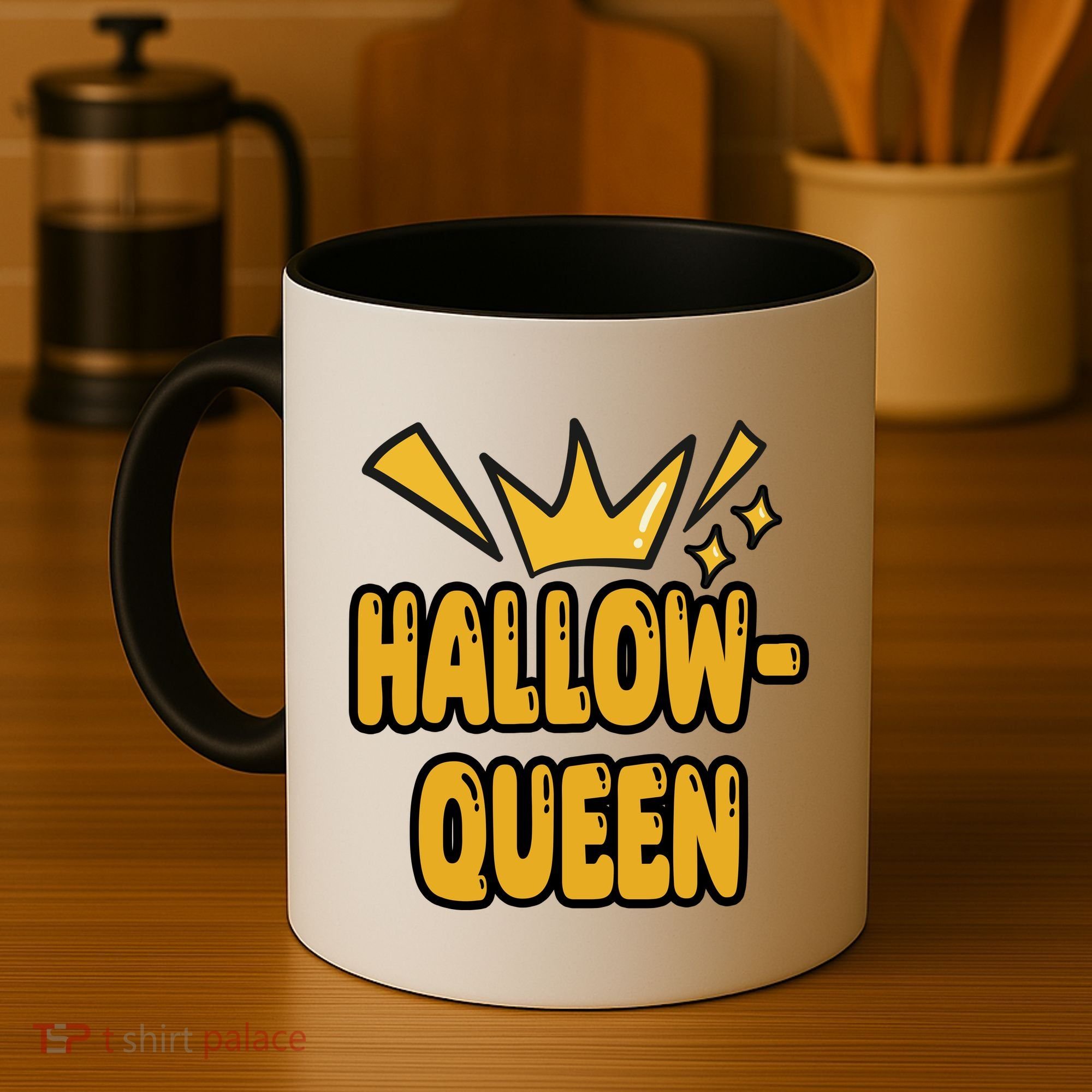 Hallow Queen Halloween Lover Coffee Mug