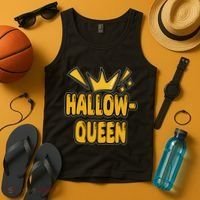 Hallow Queen Halloween Lover Tank Top thumb 4
