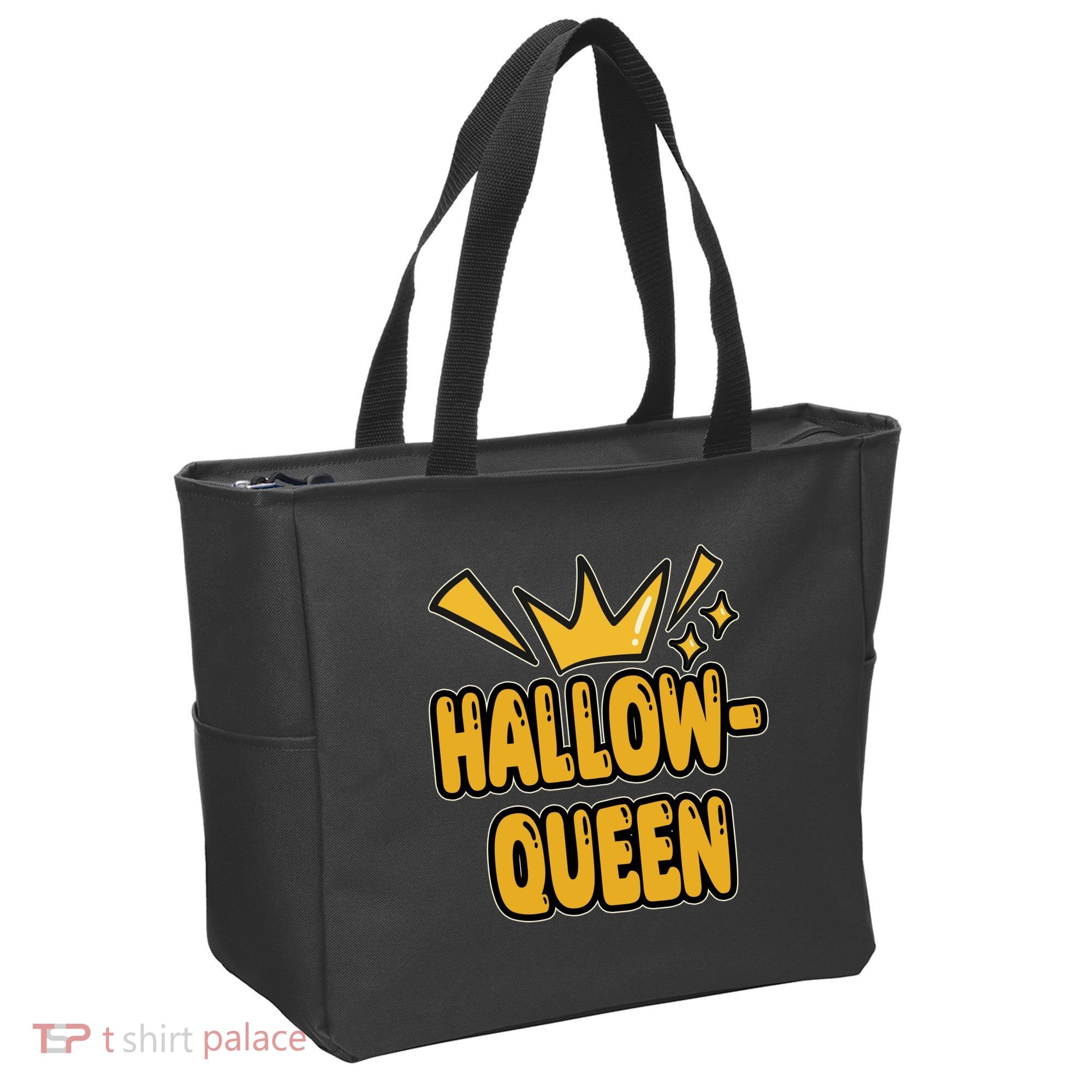 Hallow Queen Halloween Lover Tote Bag