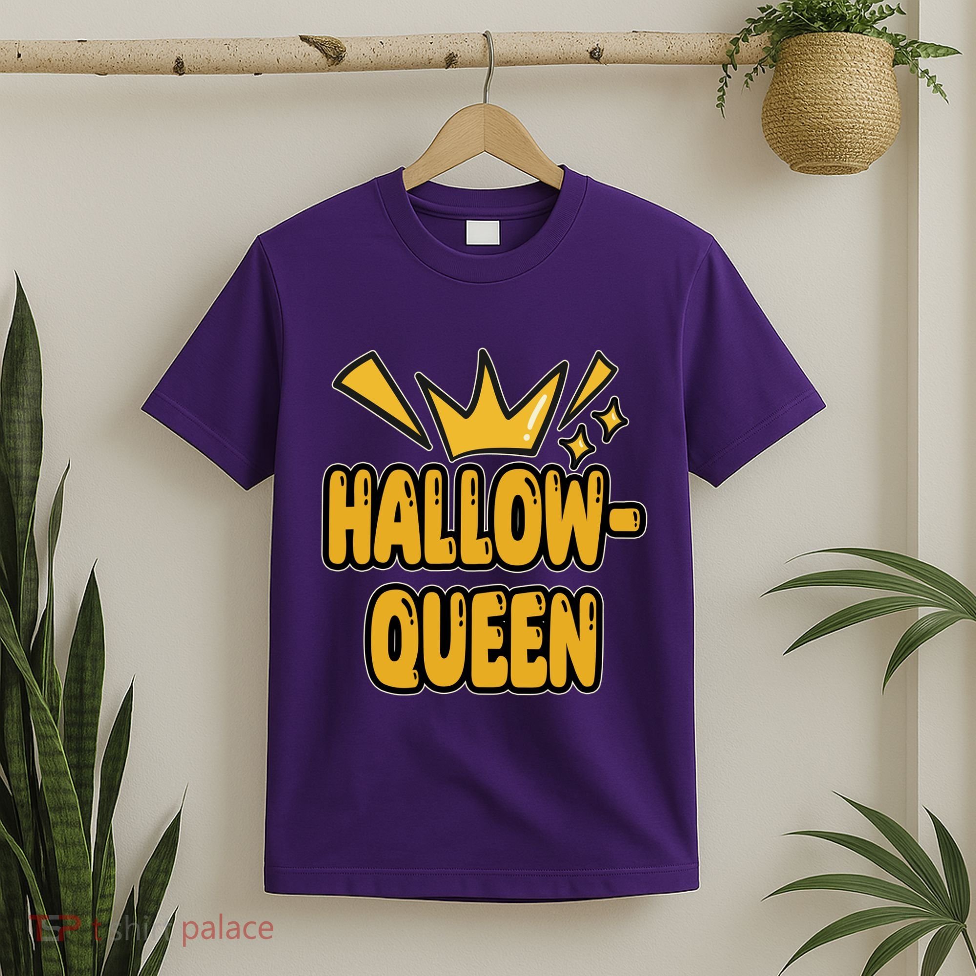 Hallow Queen Halloween Lover T-Shirt