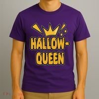 Hallow Queen Halloween Lover T-Shirt thumb 3