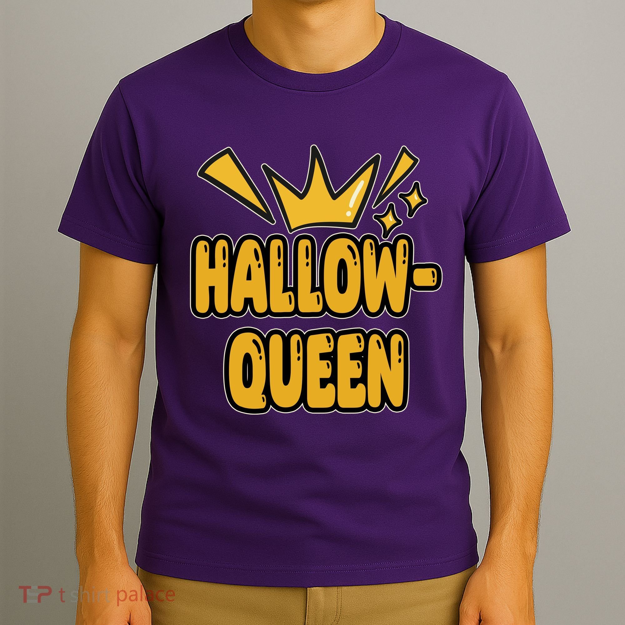 Hallow Queen Halloween Lover T-Shirt