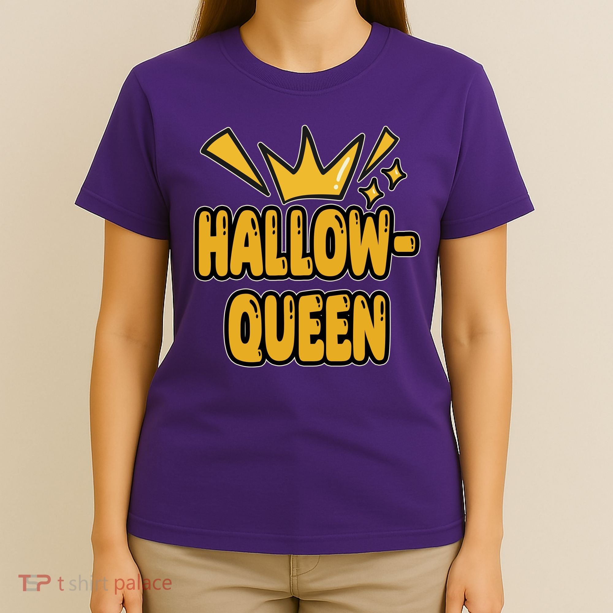 Hallow Queen Halloween Lover T-Shirt