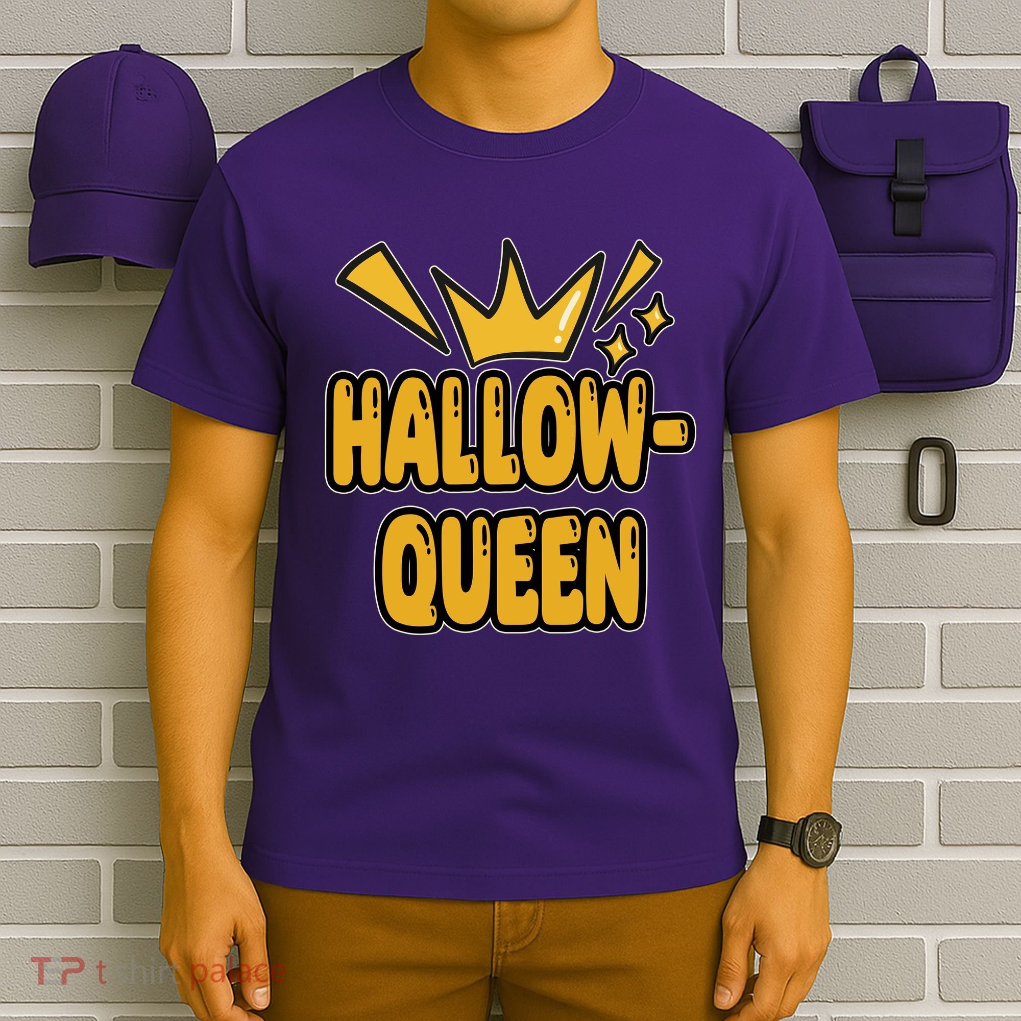 Hallow Queen Halloween Lover T-Shirt