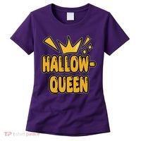 Hallow Queen Halloween Lover Women's T-Shirt thumb 0