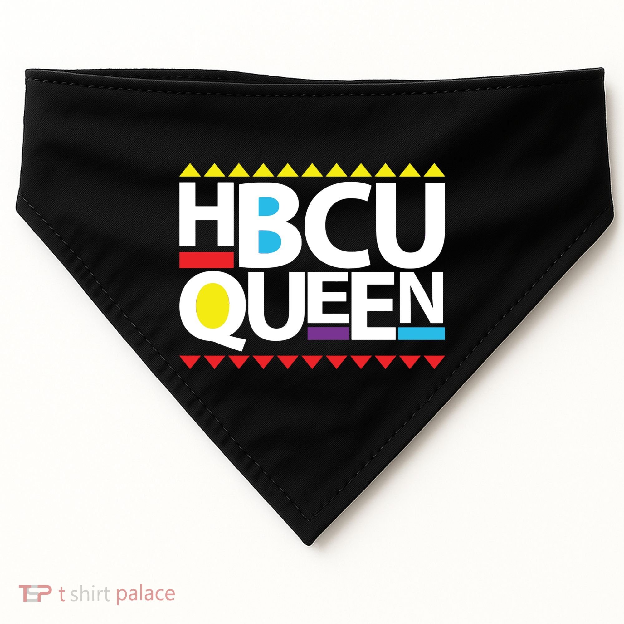 Hbcu Queen Historically Colleges Universities Black History Gift USA-Made Doggie Bandana