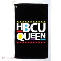 Hbcu Queen Historically Colleges Universities Black History Gift Golf Towel thumb 0