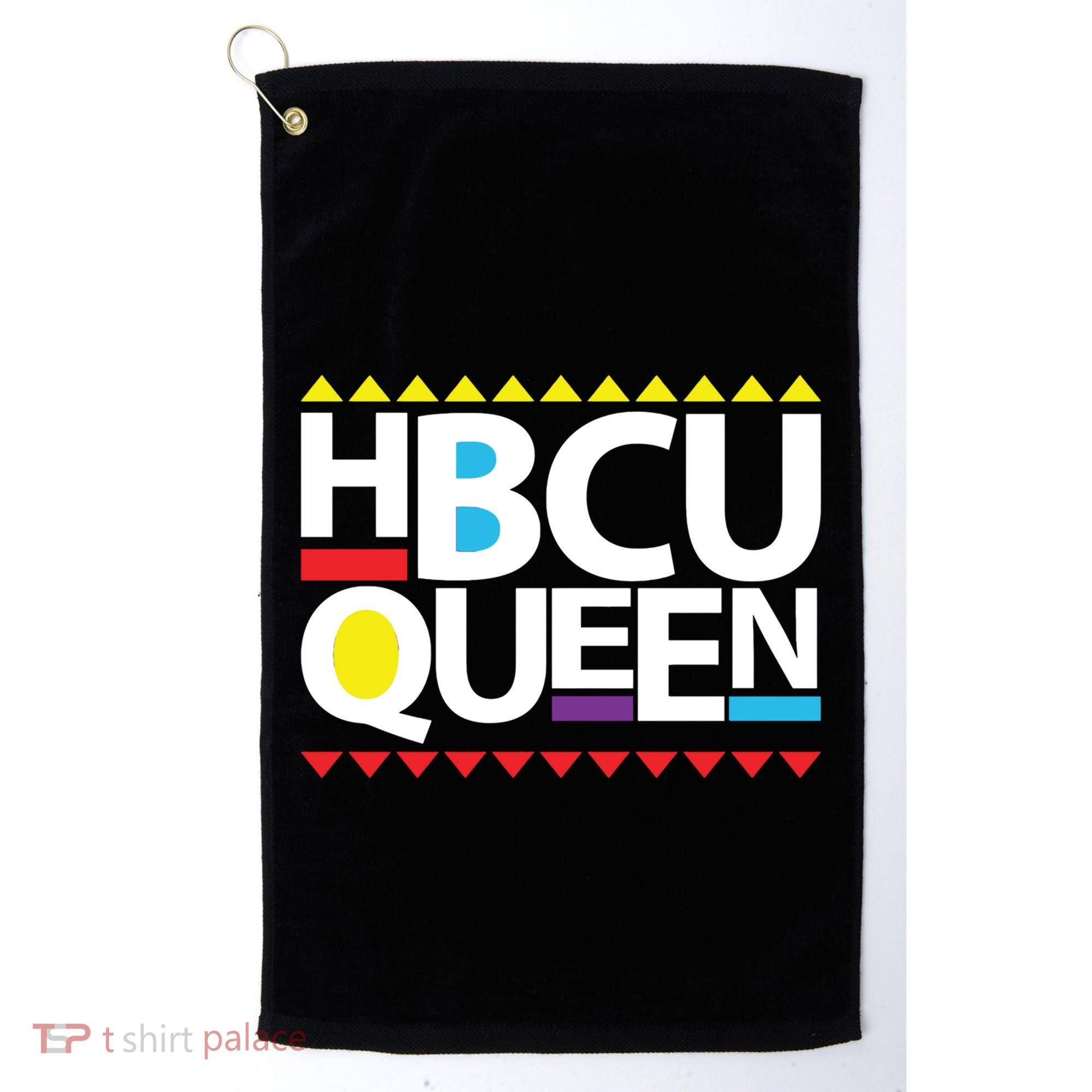 Hbcu Queen Historically Colleges Universities Black History Gift Golf Towel