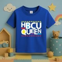 Hbcu Queen Historically Colleges Universities Black History Gift Toddler T-Shirt thumb 3
