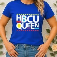 Hbcu Queen Historically Colleges Universities Black History Gift Women's T-Shirt thumb 2