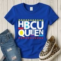 Hbcu Queen Historically Colleges Universities Black History Gift Women's T-Shirt thumb 3