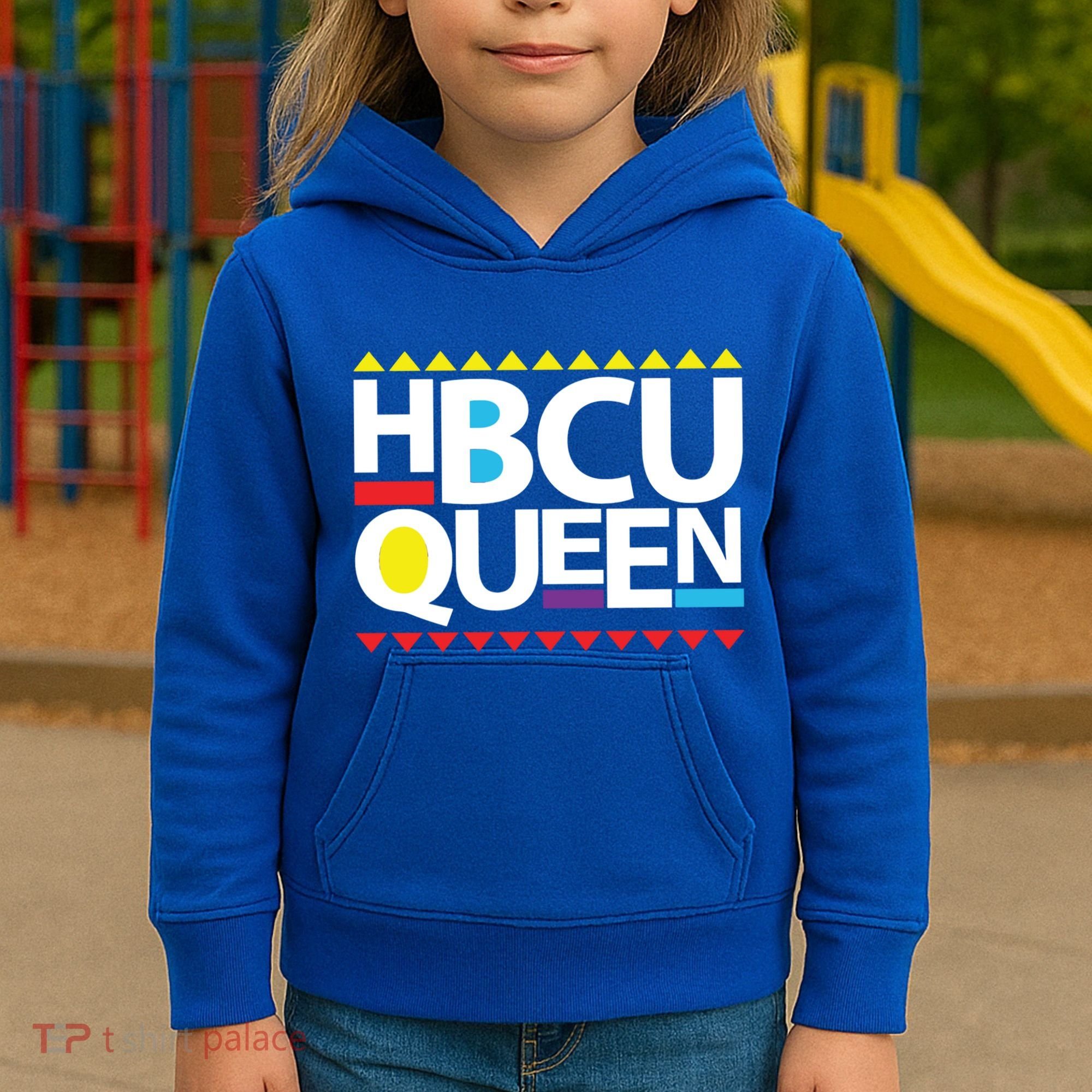 Hbcu Queen Historically Colleges Universities Black History Gift Kids Hoodie
