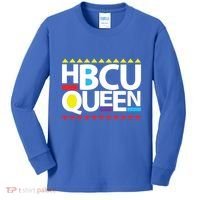 Hbcu Queen Historically Colleges Universities Black History Gift Kids Long Sleeve Shirt thumb 0