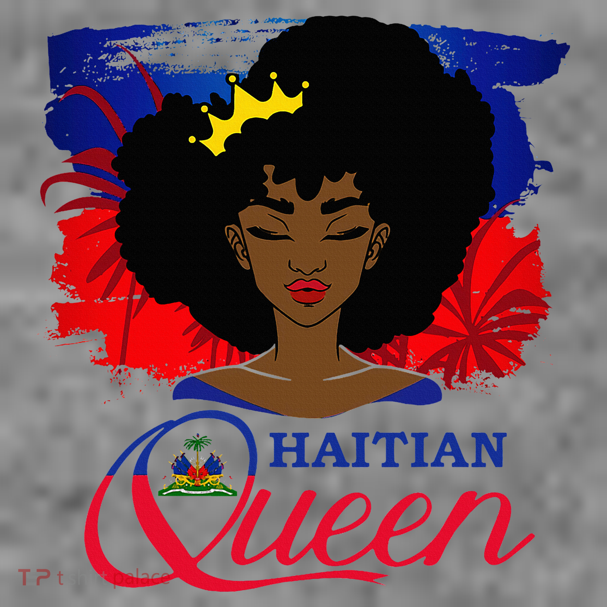 Haitian Queen Haiti Flag Melanin Toddler Hoodie