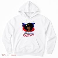 Haitian Queen Haiti Flag Melanin Hoodie thumb 0