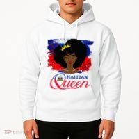 Haitian Queen Haiti Flag Melanin Hoodie thumb 2