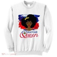 Haitian Queen Haiti Flag Melanin Sweatshirt thumb 0