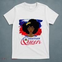 Haitian Queen Haiti Flag Melanin T-Shirt thumb 5