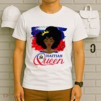 Haitian Queen Haiti Flag Melanin T-Shirt thumb 6