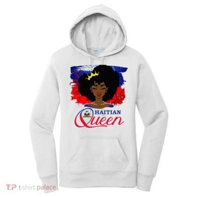 Haitian Queen Haiti Flag Melanin Women's Hoodie
