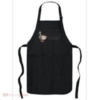 Hey Quick Question Wtaf Funny Duck Meme Retro Humor Joke Apron thumb 0