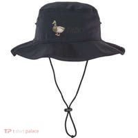 Hey Quick Question Wtaf Funny Duck Meme Retro Humor Joke Bucket Hat thumb 0