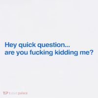 Hey Quick Question Are You Fcking Kidding Me Funny Polo thumb 3