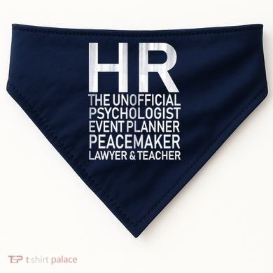HR The Unofficial Psychologist  USA-Made Doggie Bandana