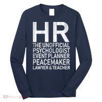 HR The Unofficial Psychologist  Long Sleeve Shirt thumb 0