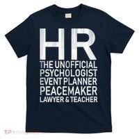 HR The Unofficial Psychologist  T-Shirt thumb 0