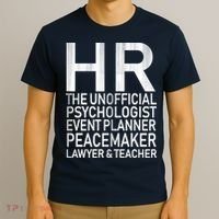 HR The Unofficial Psychologist  T-Shirt thumb 3