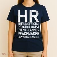 HR The Unofficial Psychologist  T-Shirt thumb 4