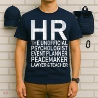 HR The Unofficial Psychologist  T-Shirt thumb 6