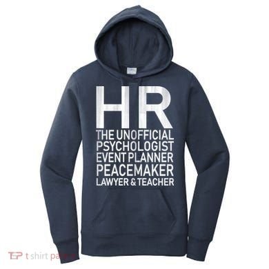 HR The Unofficial Psychologist  Women's Hoodie
