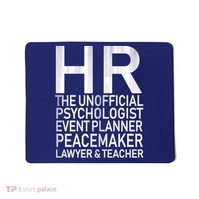 HR The Unofficial Psychologist  Mousepad
