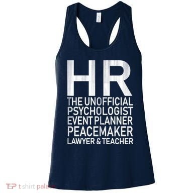 HR The Unofficial Psychologist  Women's Tank Top