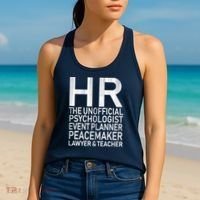 HR The Unofficial Psychologist  Women's Tank Top thumb 2