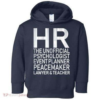 HR The Unofficial Psychologist  Toddler Hoodie