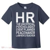 HR The Unofficial Psychologist  Toddler T-Shirt thumb 0