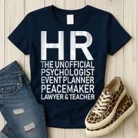 HR The Unofficial Psychologist  Women's T-Shirt thumb 3