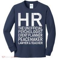 HR The Unofficial Psychologist  Kids Long Sleeve Shirt thumb 0
