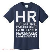HR The Unofficial Psychologist  Kids T-Shirt thumb 0