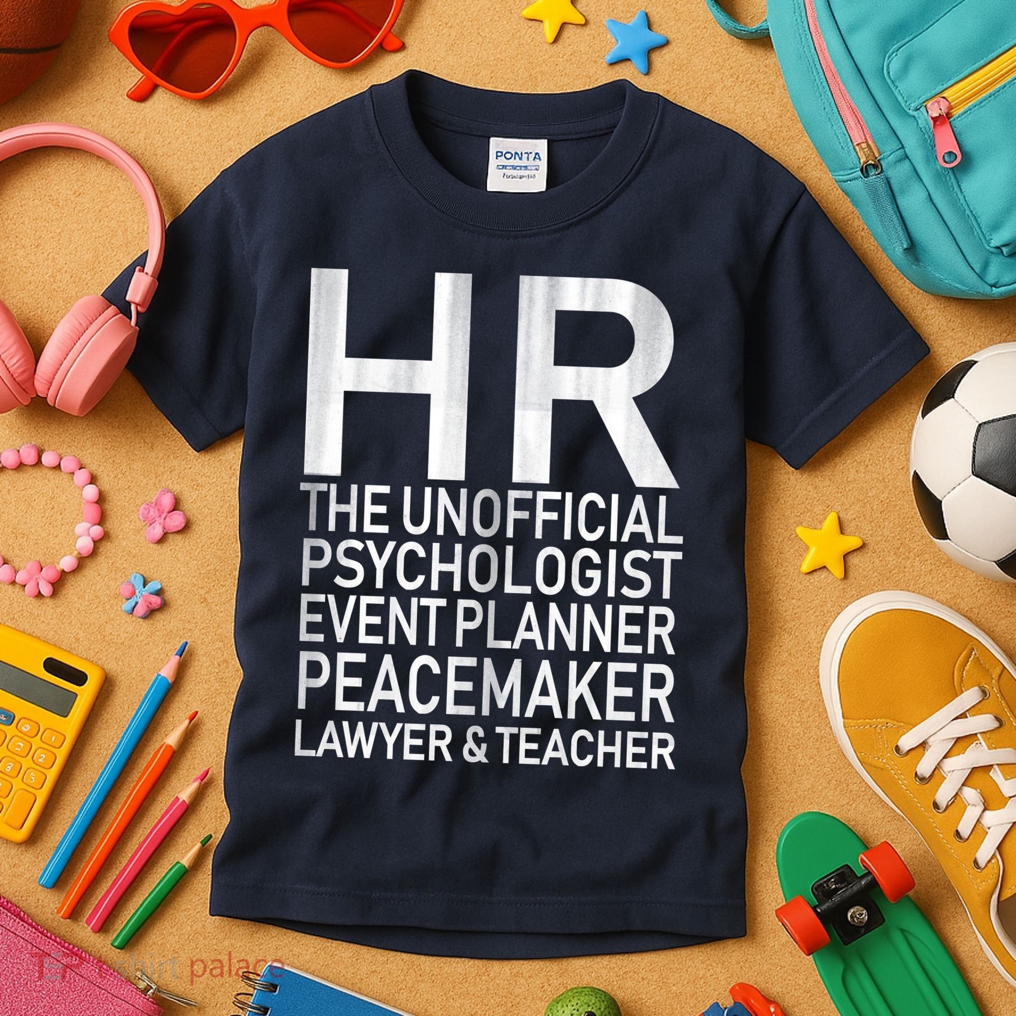 HR The Unofficial Psychologist  Kids T-Shirt