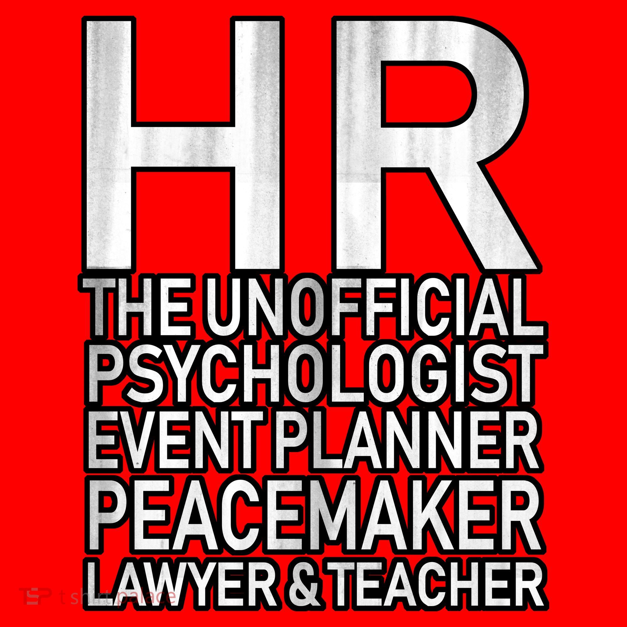 HR The Unofficial Psychologist  Santa Hat